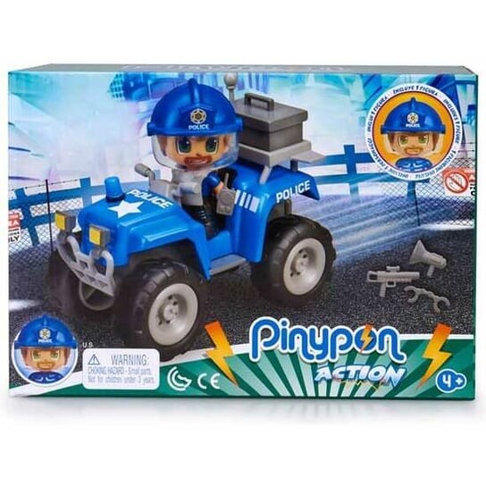 Pinypon Action Quad Y Полицейская Фигурка Famosa
Pinypon Action Quad Y Полицейская Фигурка Famosa