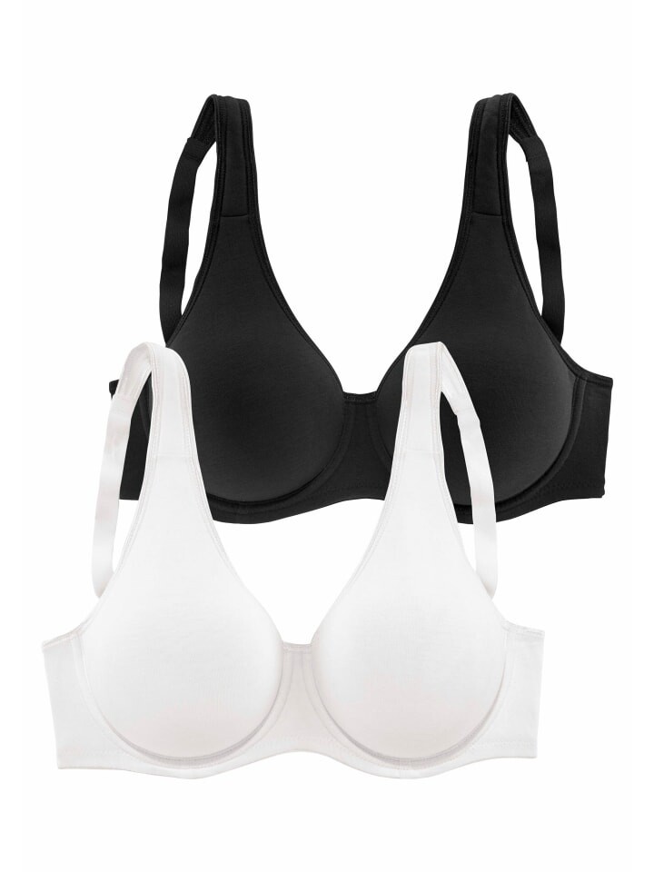 Бюстгальтер на косточках PETITE FLEUR, цвет weiß+schwarz
Бюстгальтер на косточках PETITE FLEUR, цвет weiß+schwarz