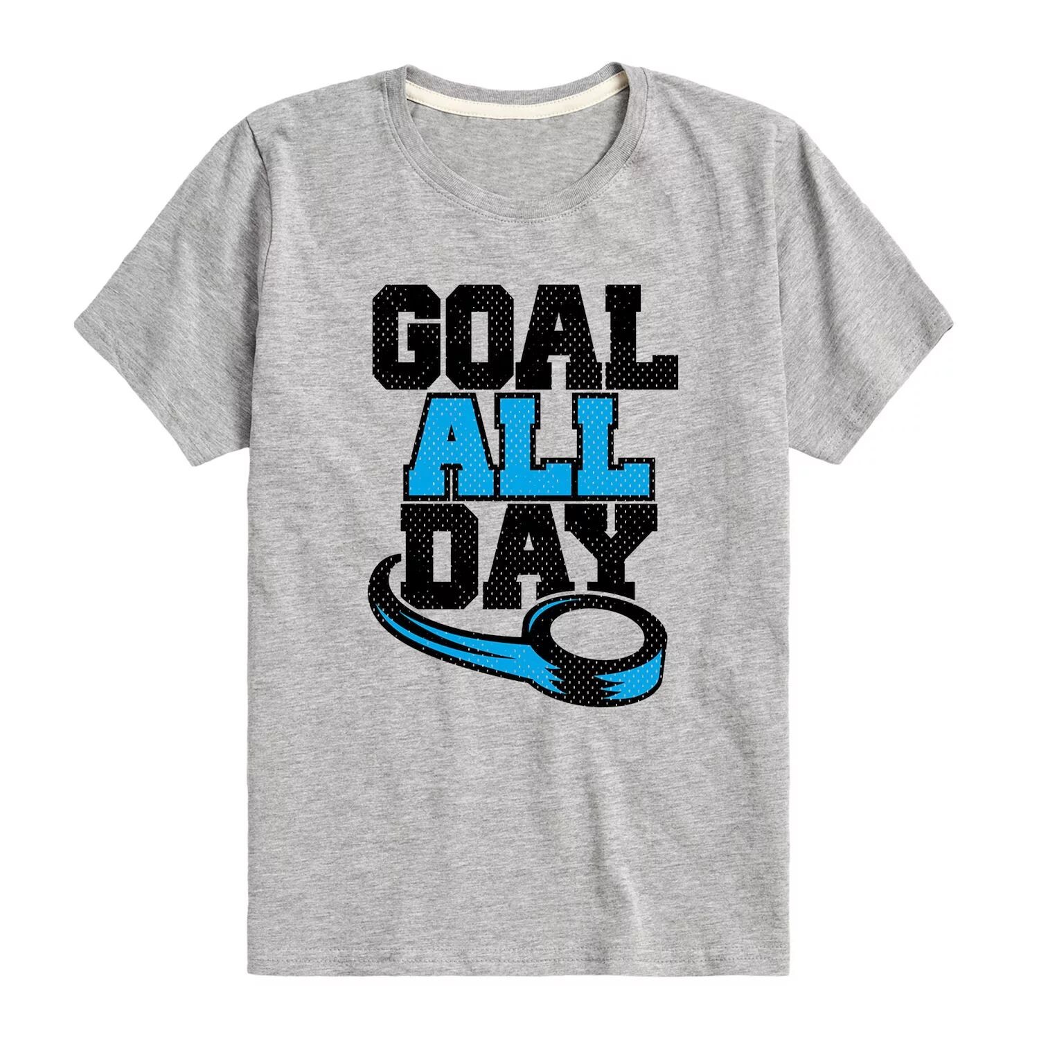 Футболка с рисунком хоккейной шайбы для мальчиков 8–20 Goal All Day Licensed Character
Футболка с рисунком хоккейной шайбы для мальчиков 8–20 Goal All Day Licensed Character