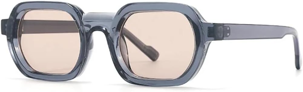 Популярные модные многоугольные солнцезащитные очки для женщин и мужчин, трендовые квадратные солнцезащитные очки для женщин с защитой от УФ-излучения UV400 TVTBBVV, Gray-lightbrown
Популярные модные многоугольные солнцезащитные очки для женщин и мужчин, трендовые квадратные солнцезащитные очки для женщин с защитой от УФ-излучения UV400 TVTBBVV, Gray-lightbrown