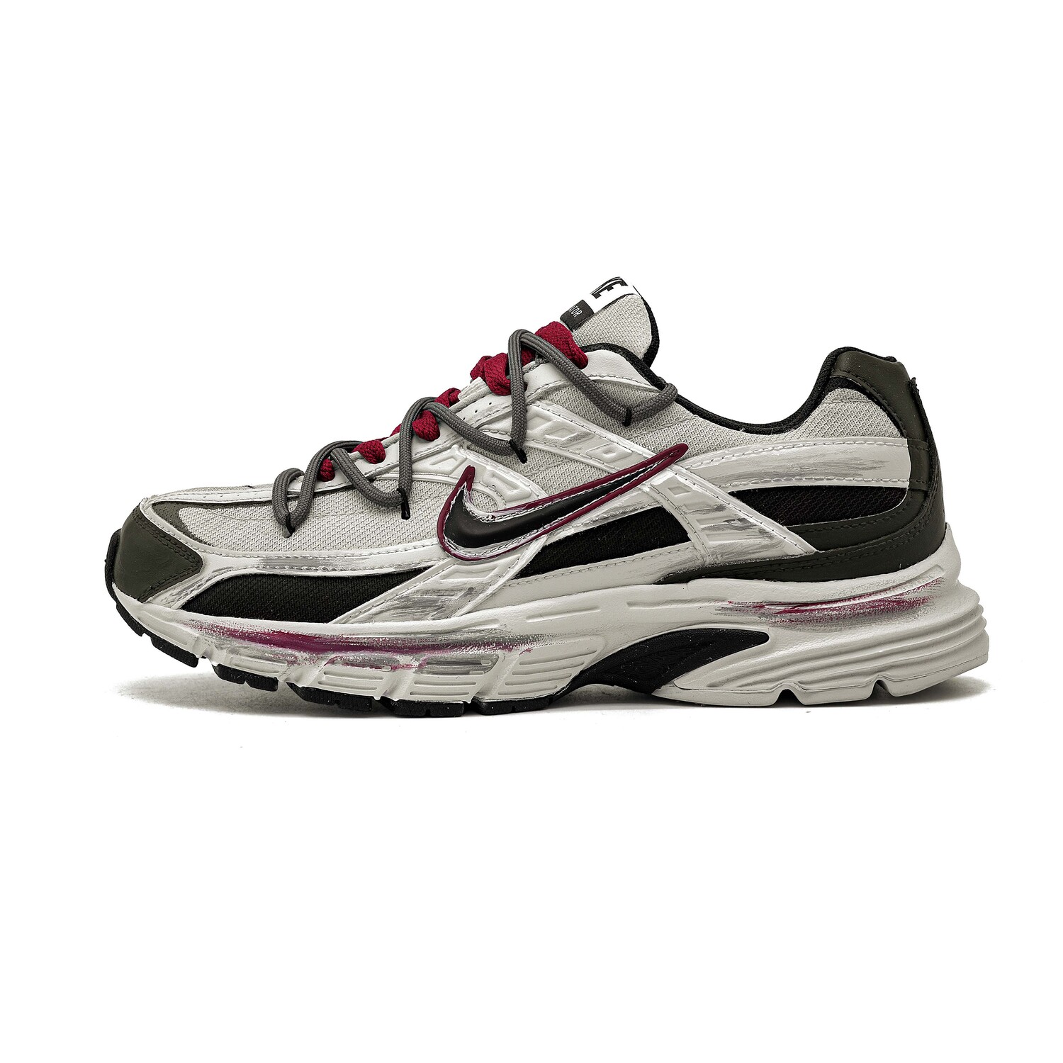 Nike Initiator Dark Berry Gray Trace амортизирующие устойчивые к истиранию дышащие кроссовки Low top Unisex серо-зеленые
Nike Initiator Dark Berry Gray Trace амортизирующие устойчивые к истиранию дышащие кроссовки Low top Unisex серо-зеленые
