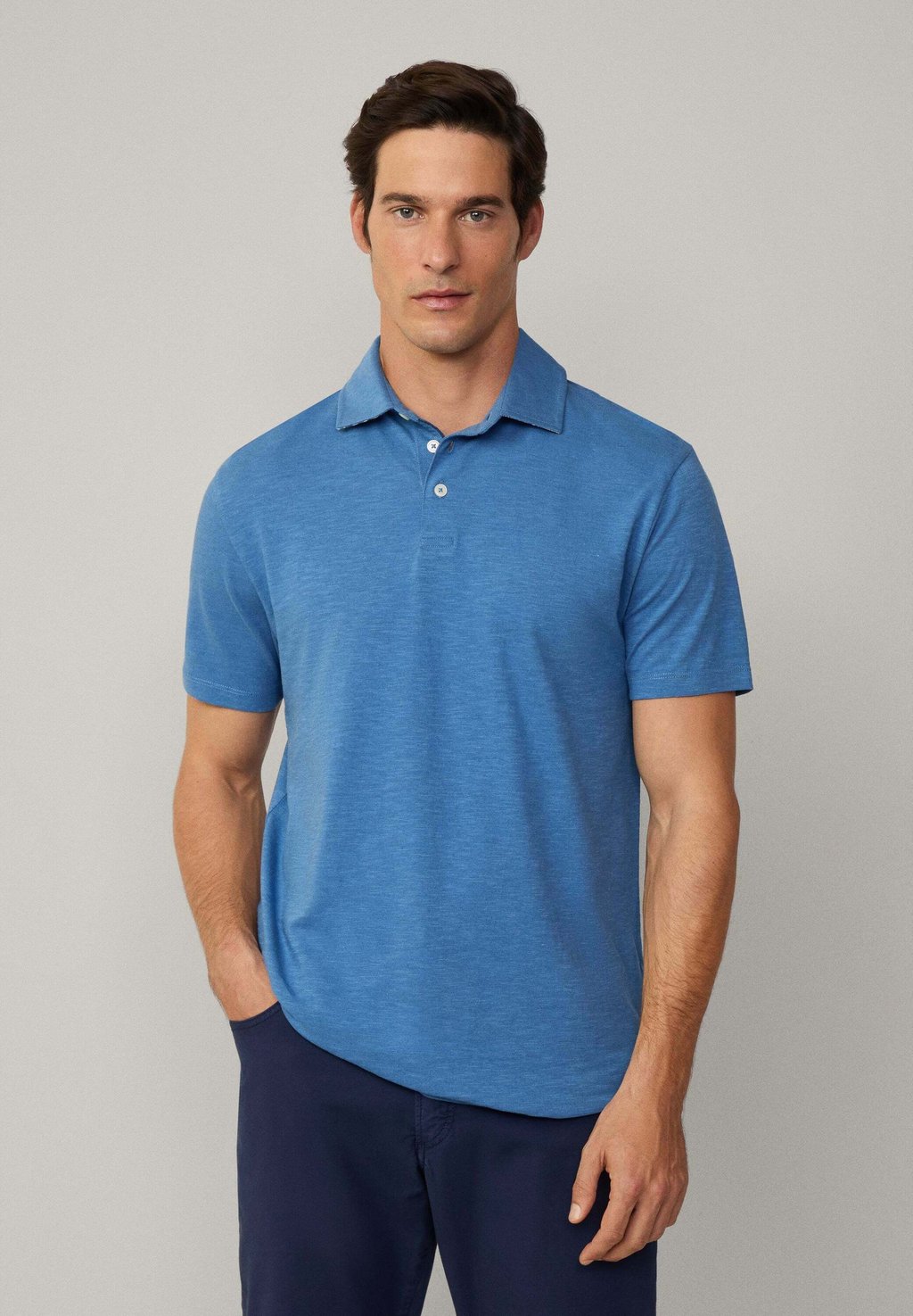 Рубашка поло SWIM PALM Hackett London, светло-голубой
Рубашка поло SWIM PALM Hackett London, светло-голубой