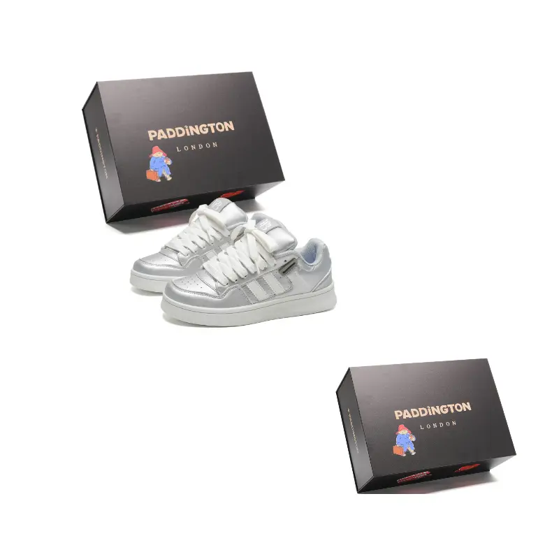Paddington Bears Износостойкие и легкие низкие скейтерские кроссовки унисекс серебристо-белые, цвет Silver White
Paddington Bears Износостойкие и легкие низкие скейтерские кроссовки унисекс серебристо-белые, цвет Silver White