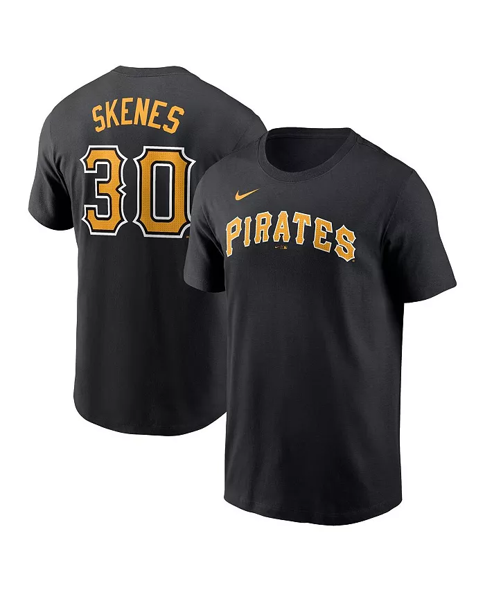 Футболка с именем и номером Paul Skenes Pittsburgh Pirates для подростков, черная Nike
Футболка с именем и номером Paul Skenes Pittsburgh Pirates для подростков, черная Nike