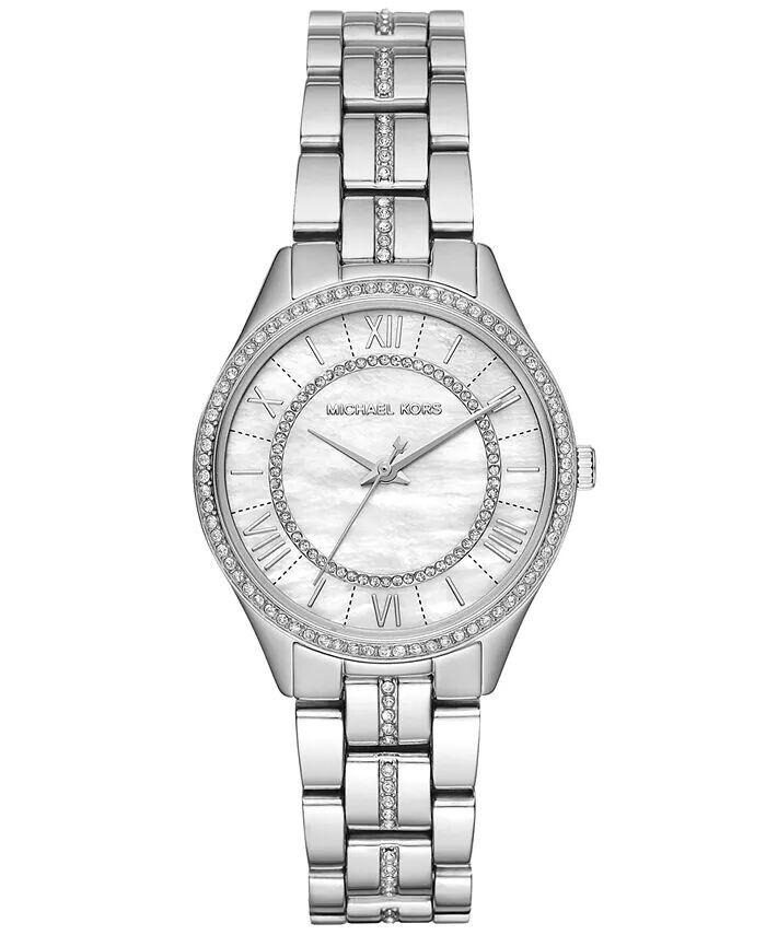 Женские мини-часы Lauryn с браслетом из нержавеющей стали, 33 мм Michael Kors
Женские мини-часы Lauryn с браслетом из нержавеющей стали, 33 мм Michael Kors