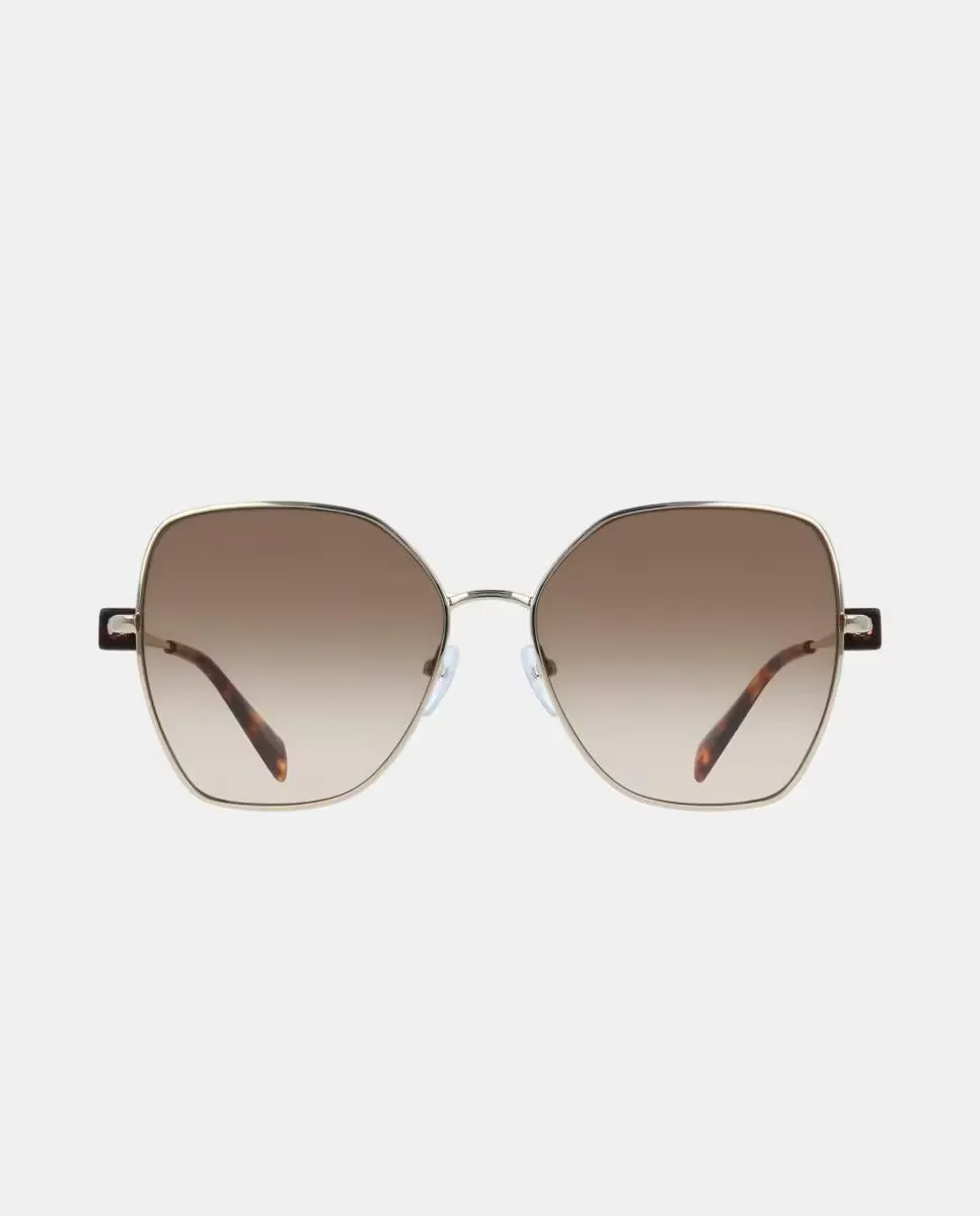 Женские солнцезащитные очки квадратной формы в металлической оправе с градиентными линзами LIUJO, золотой
Женские солнцезащитные очки квадратной формы в металлической оправе с градиентными линзами LIUJO, золотой