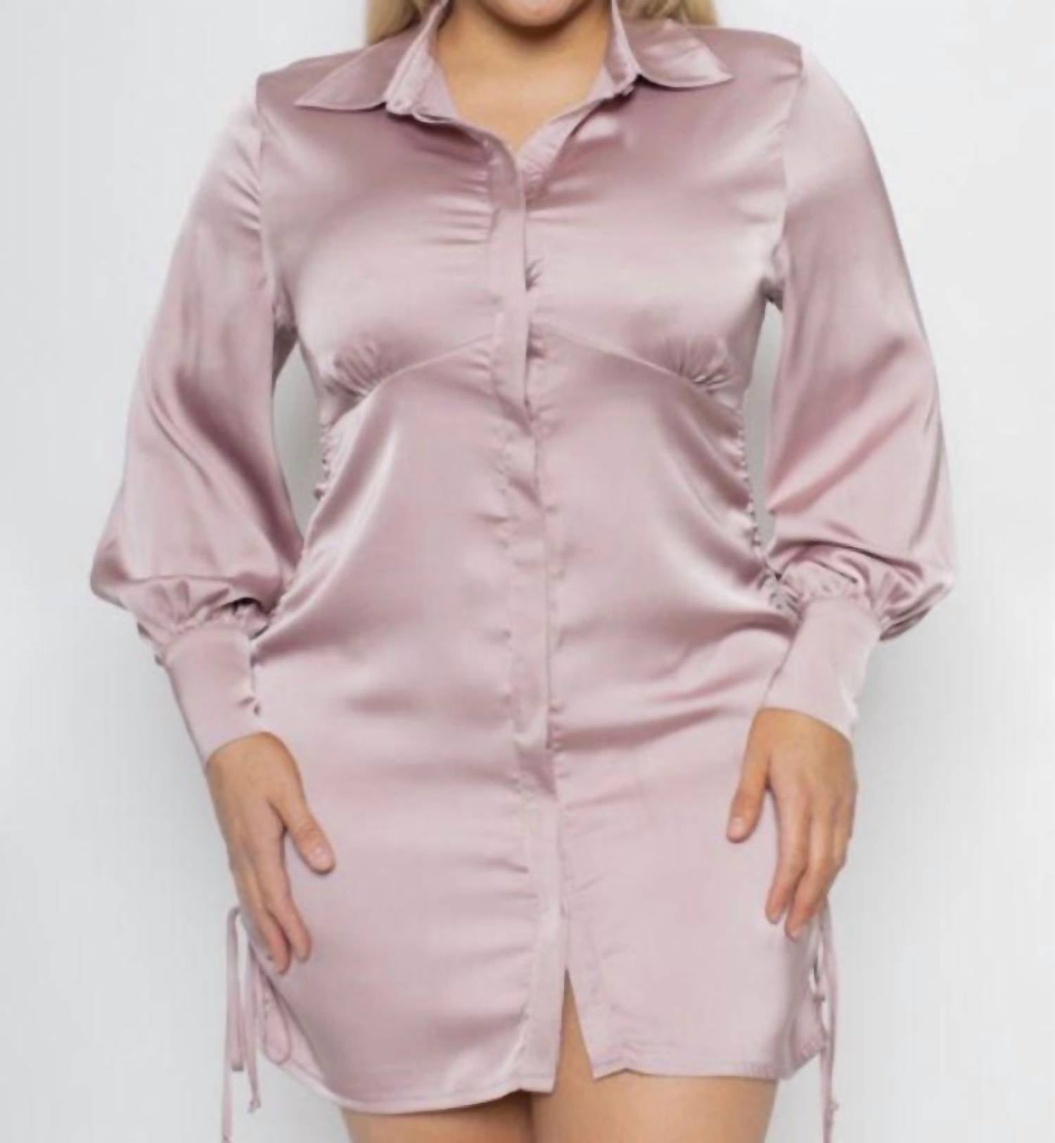 Розовое атласное платье с драпировкой Curvy Curve Market
Розовое атласное платье с драпировкой Curvy Curve Market