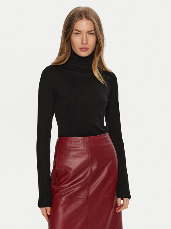 Свитер с высоким воротником приталенного кроя Access Fashion, черный
Свитер с высоким воротником приталенного кроя Access Fashion, черный