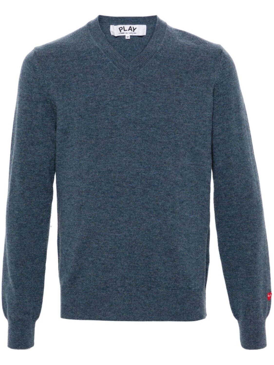 Шерстяной джемпер с нашивкой Comme Des Garçons Play, синий
Шерстяной джемпер с нашивкой Comme Des Garçons Play, синий