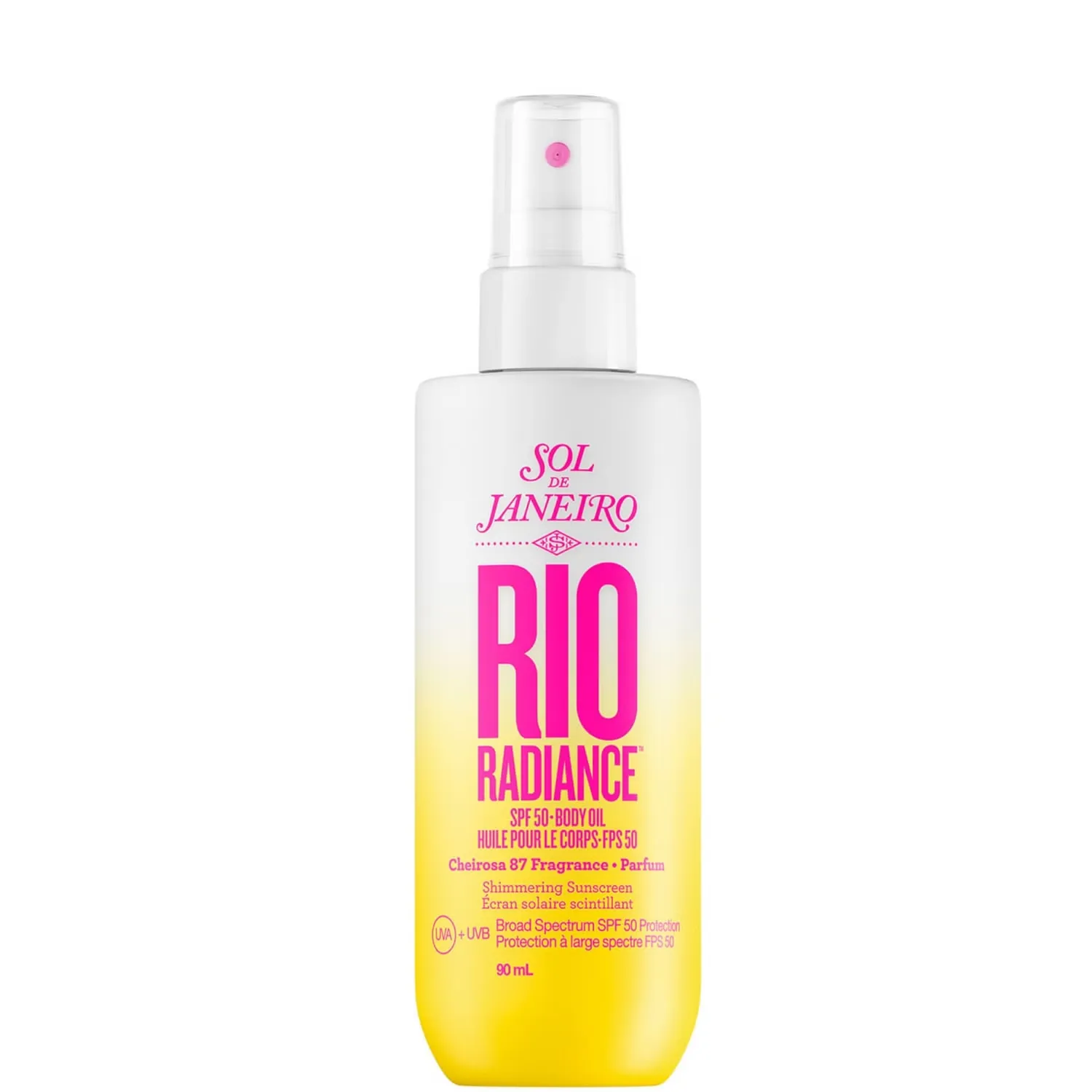 Масло для тела с SPF 50 Sol De Janeiro Rio Radiance, 90 мл
Масло для тела с SPF 50 Sol De Janeiro Rio Radiance, 90 мл