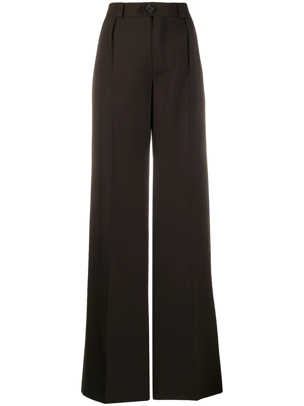 Расклешенные брюки с завышенной талией Kwaidan Editions, коричневый
Расклешенные брюки с завышенной талией Kwaidan Editions, коричневый