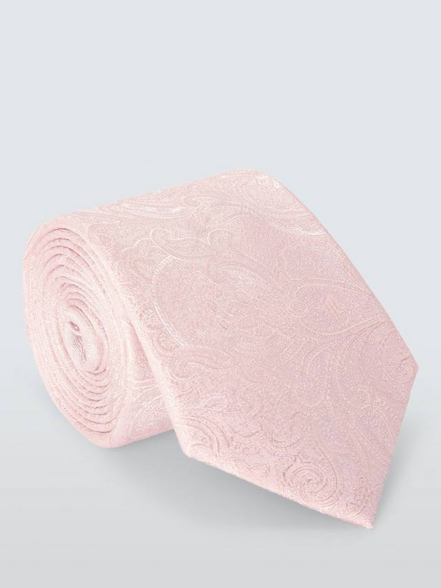 Шелковый галстук с пейсли John Lewis, розовый
Шелковый галстук с пейсли John Lewis, розовый
