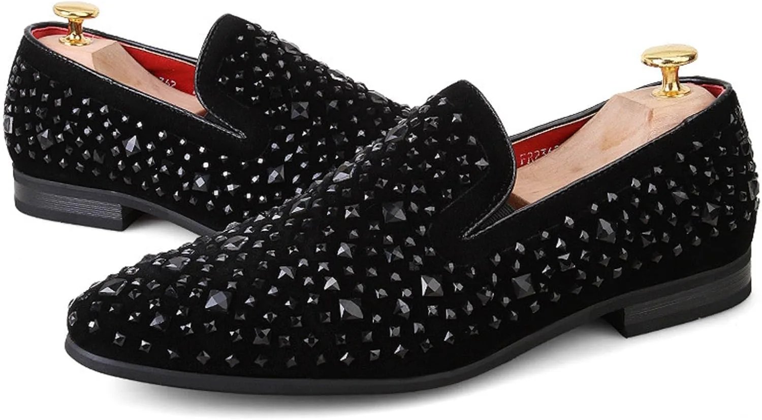 Мужские лоферы с пайетками и стразами, на резинке, слипоны, модные классические свадебные и вечерние туфли из замши с заостренным носком, мокасины для вечеринки и свадьбы, блестящие пенни-туфли Tokouk, черный
Мужские лоферы с пайетками и стразами, на резинке, слипоны, модные классические свадебные и вечерние туфли из замши с заостренным носком, мокасины для вечеринки и свадьбы, блестящие пенни-туфли Tokouk, черный