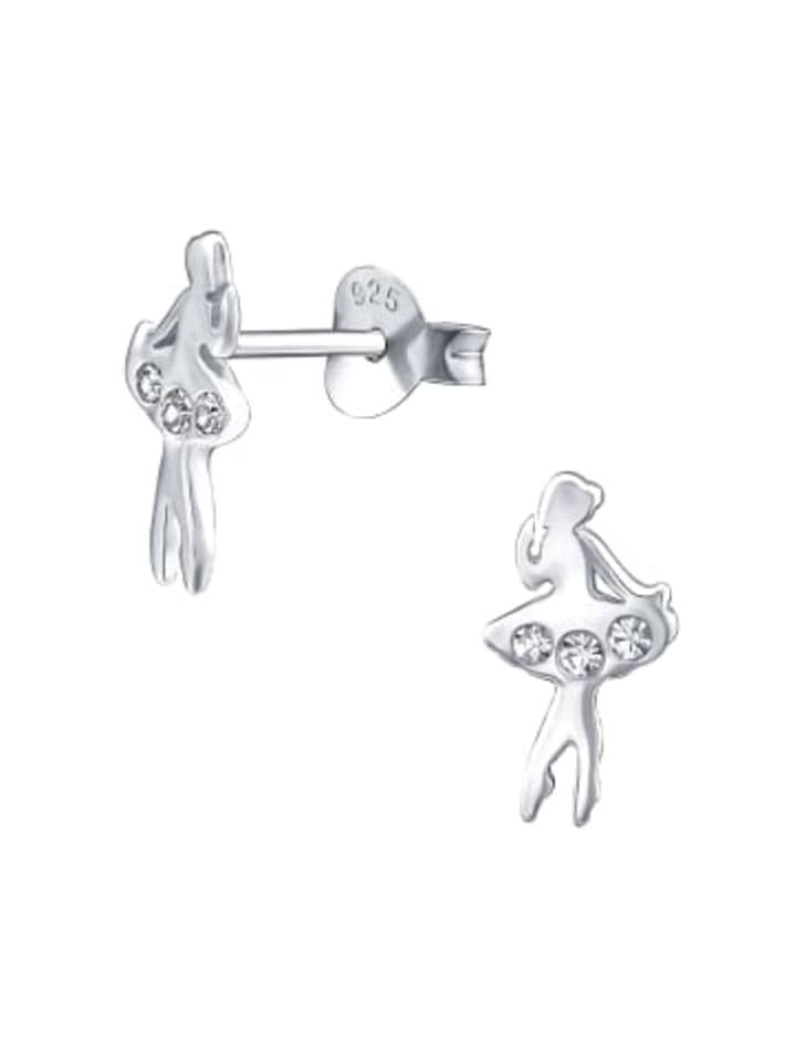 Alexander York Серьги-гвоздики «Балерина» из белого серебра 925 пробы с кристаллами, комплект из 2 штук
Alexander York Серьги-гвоздики «Балерина» из белого серебра 925 пробы с кристаллами, комплект из 2 штук