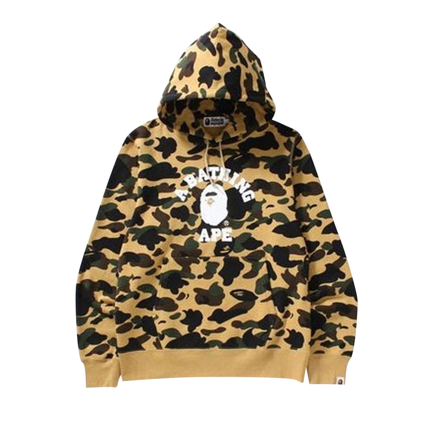BAPE 1st Camo Shark Толстовка свободного покроя с капюшоном, цвет Желтый
BAPE 1st Camo Shark Толстовка свободного покроя с капюшоном, цвет Желтый