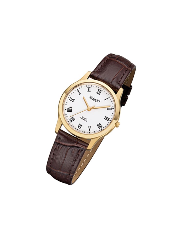 Аналоговые наручные часы Regent, коричневый кожаный ремешок, малый размер (примерно 30 мм)
Аналоговые наручные часы Regent, коричневый кожаный ремешок, малый размер (примерно 30 мм)