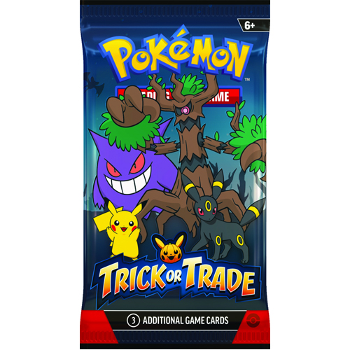 Карточная игра Pokemon Tcg: Scarlet & Violet – Trick Or Trade Booster Pack (3 Cards)
Карточная игра Pokemon Tcg: Scarlet & Violet – Trick Or Trade Booster Pack (3 Cards)