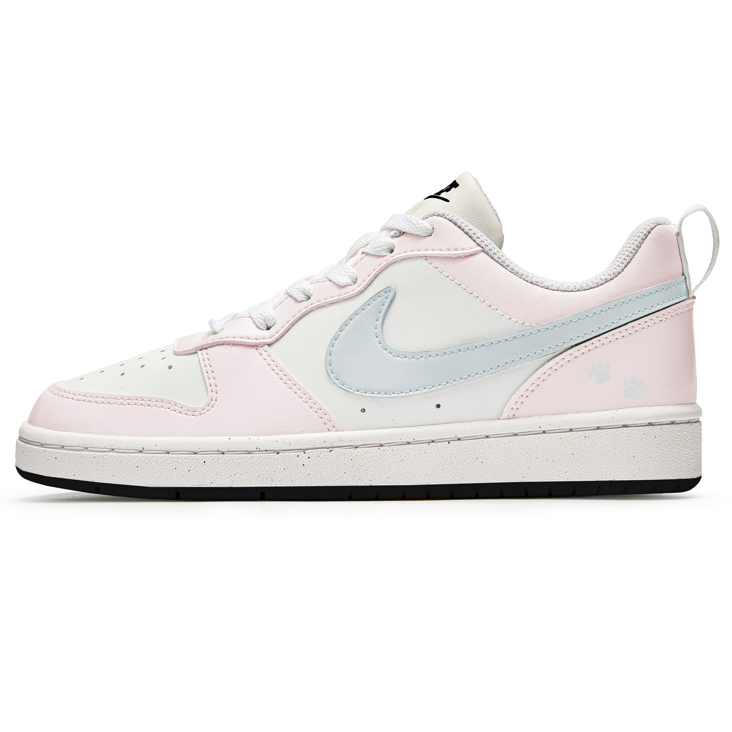 Nike Court Borough Cat Paw Shadow Абразивостойкие противоскользящие низкие детские скейтборд кроссовки Pink Blue
Nike Court Borough Cat Paw Shadow Абразивостойкие противоскользящие низкие детские скейтборд кроссовки Pink Blue