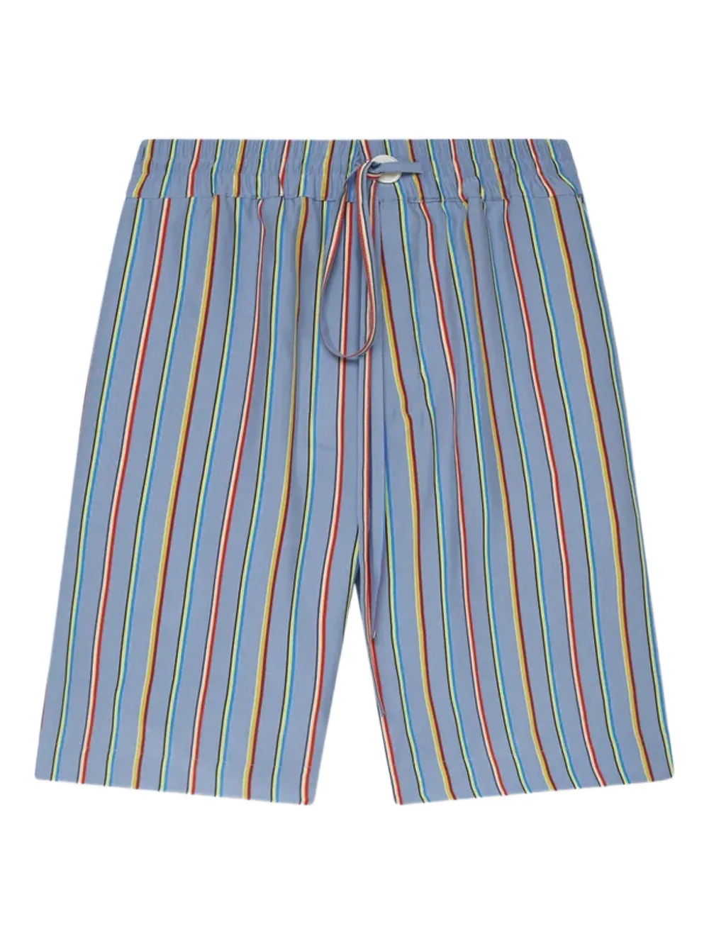 Полосатые шелковые шорты The Elder Statesman, синий
Полосатые шелковые шорты The Elder Statesman, синий