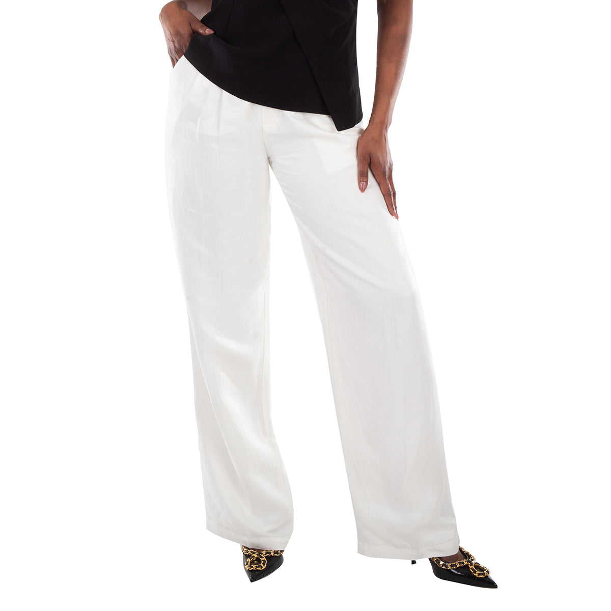 Anine Bing Женские Белые Широкие Брюки Carrie
Anine Bing Женские Белые Широкие Брюки Carrie