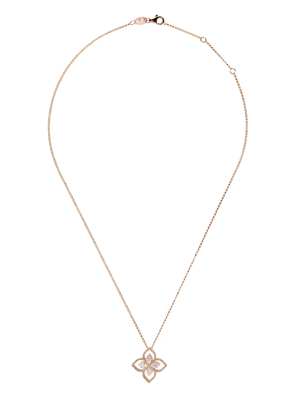 Колье Princess Flower с подвеской из розового золота с бриллиантами Roberto Coin, розовый
Колье Princess Flower с подвеской из розового золота с бриллиантами Roberto Coin, розовый