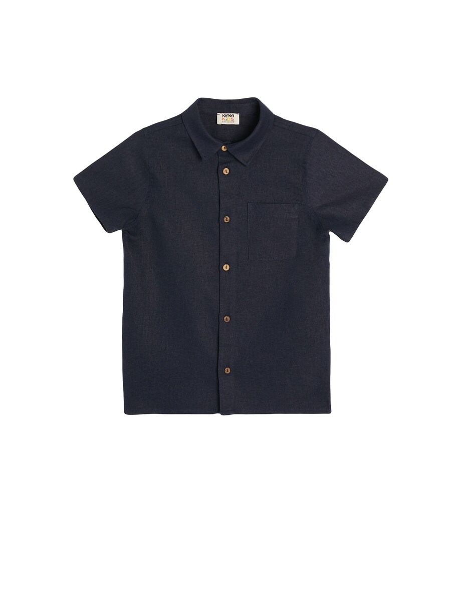 Рубашка обычного кроя на пуговицах Koton, морской синий
Рубашка обычного кроя на пуговицах Koton, морской синий