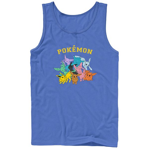 Мужской топ Pokemon Eeveelutions Licensed Character
Мужской топ Pokemon Eeveelutions Licensed Character