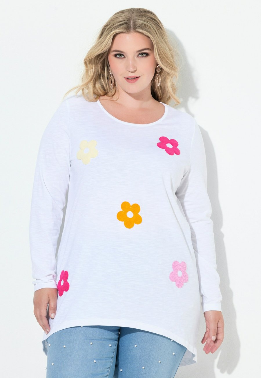Топ MIAMODA Long sleeved top, Snow White/White
Топ MIAMODA Long sleeved top, Snow White/White