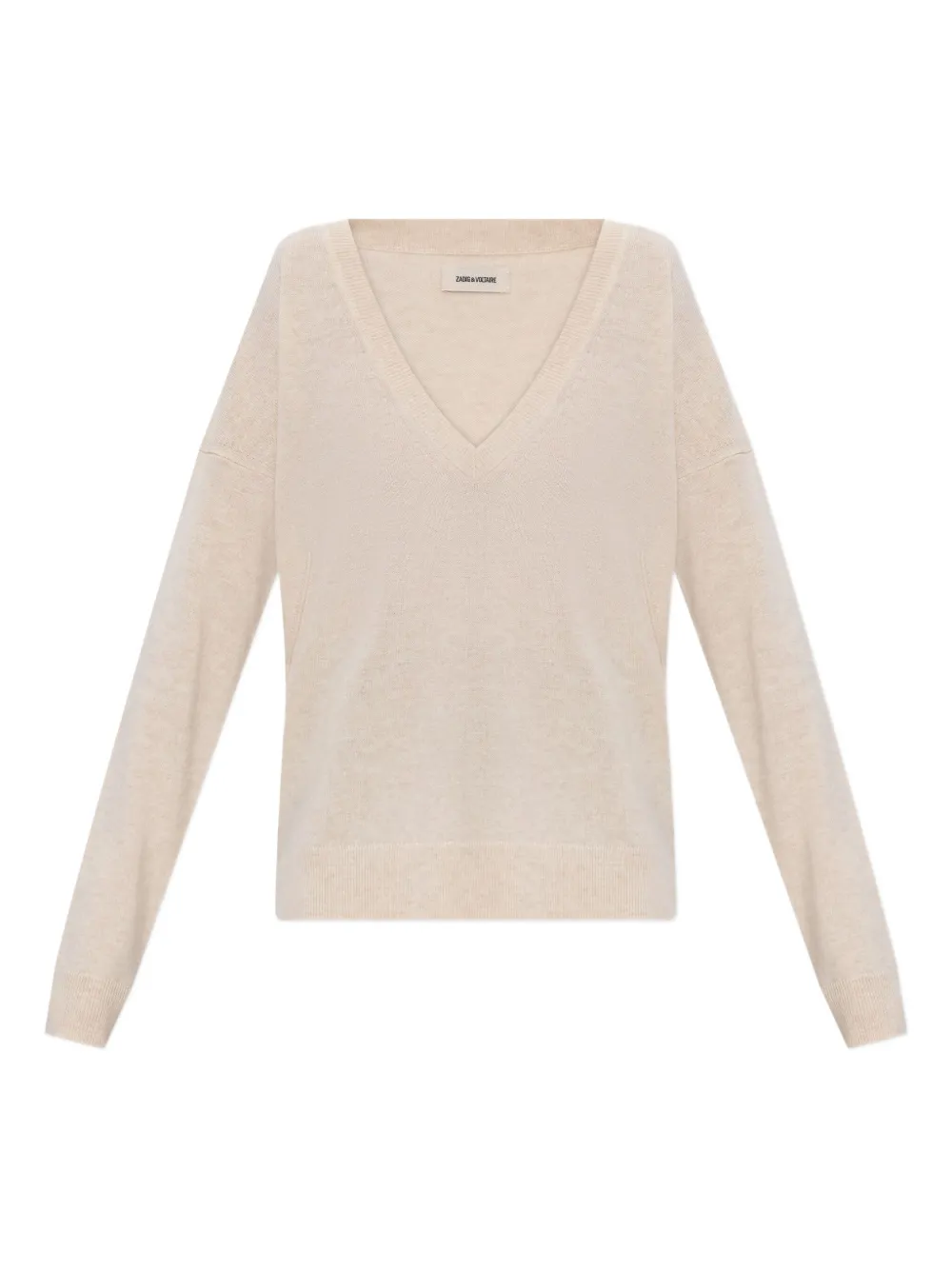 Свитер с V-образным вырезом Zadig&Voltaire, нейтральный
Свитер с V-образным вырезом Zadig&Voltaire, нейтральный