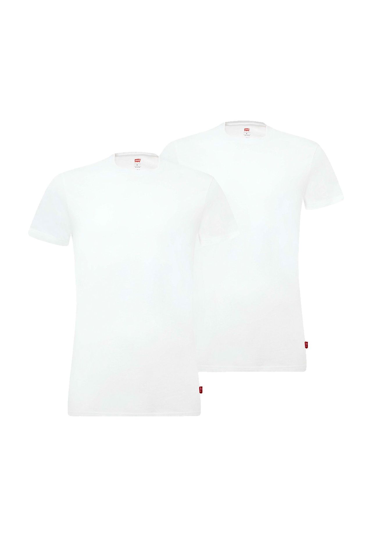 Набор из 2 мужских футболок с круглым вырезом Levi's, белый 
Набор из 2 мужских футболок с круглым вырезом Levi's, белый