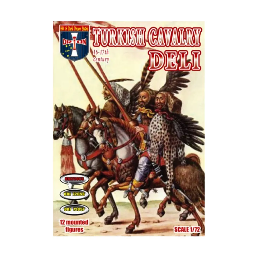 Турецкая гастрономическая кавалерия (16-17 века), Military Miniatures - Napoleonic (1:72) (Haron Miniatures)
Турецкая гастрономическая кавалерия (16-17 века), Military Miniatures - Napoleonic (1:72) (Haron Miniatures)