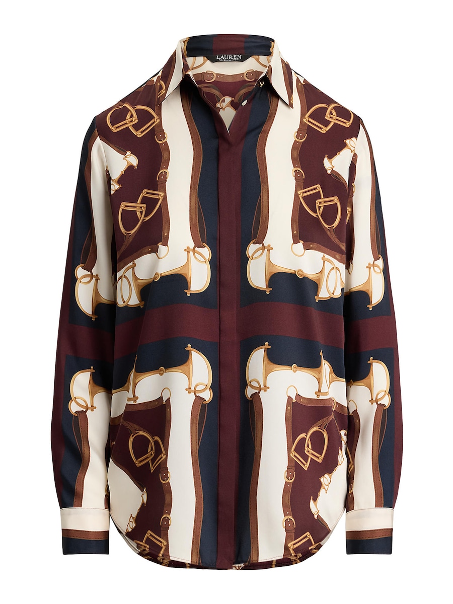 Блуза Lauren Ralph Lauren, бургундия
Блуза Lauren Ralph Lauren, бургундия