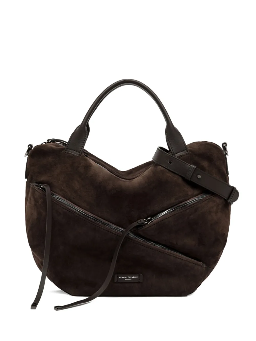 Сумка-тоут Shania из замши с застежкой-молнией GIANNI CHIARINI, коричневый
Сумка-тоут Shania из замши с застежкой-молнией GIANNI CHIARINI, коричневый