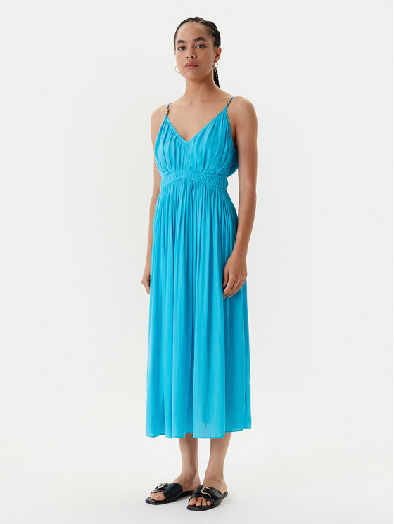 Летнее платье свободного кроя 251-ROIYA Morgan, бирюзовый
Летнее платье свободного кроя 251-ROIYA Morgan, бирюзовый