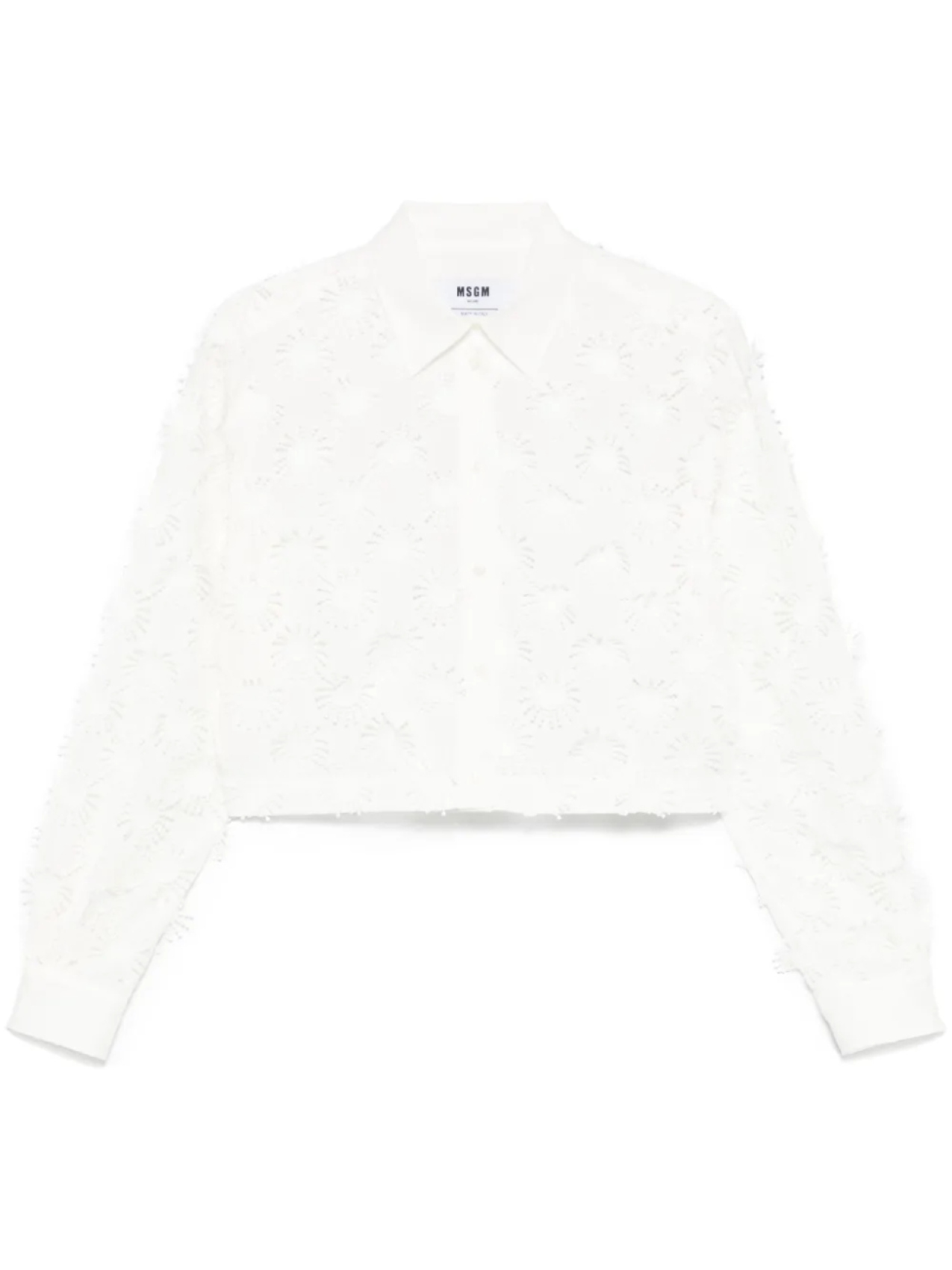 Вышитая рубашка MSGM, белый
Вышитая рубашка MSGM, белый