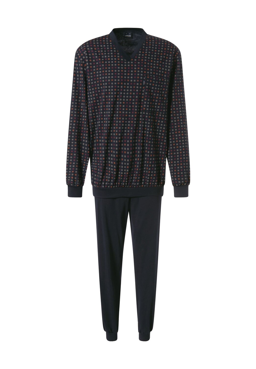 Мужская пижама с V-образным вырезом Org Cube SA AMMANN, цвет Nightblue
Мужская пижама с V-образным вырезом Org Cube SA AMMANN, цвет Nightblue