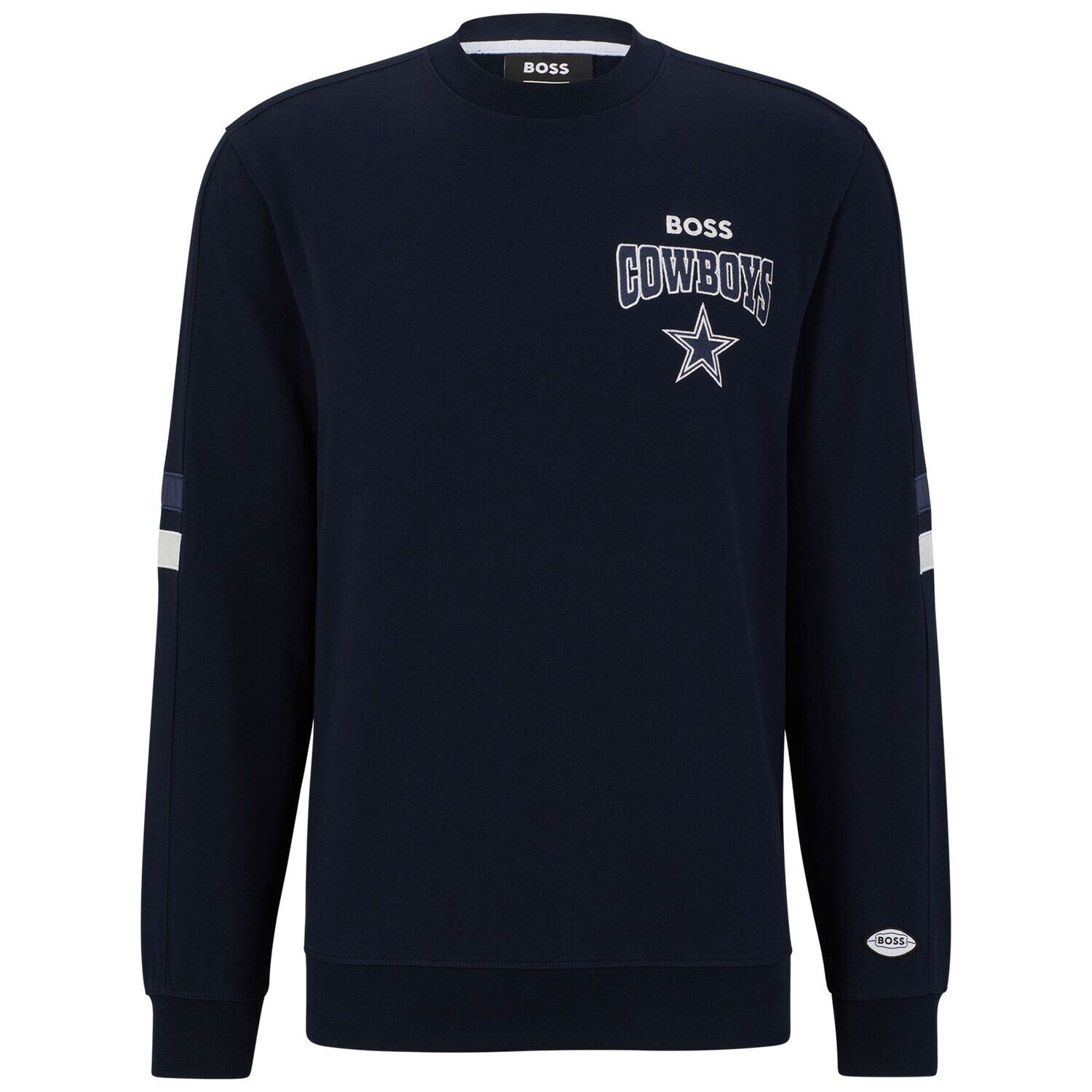 Мужской пуловер с круглым вырезом BOSS X NFL темно-белого цвета Dallas Cowboys Drive, Белый, Мужской пуловер с круглым вырезом BOSS X NFL темно-белого цвета Dallas Cowboys Drive
Мужской пуловер с круглым вырезом BOSS X NFL темно-белого цвета Dallas Cowboys Drive, Белый, Мужской пуловер с круглым вырезом BOSS X NFL темно-белого цвета Dallas Cowboys Drive