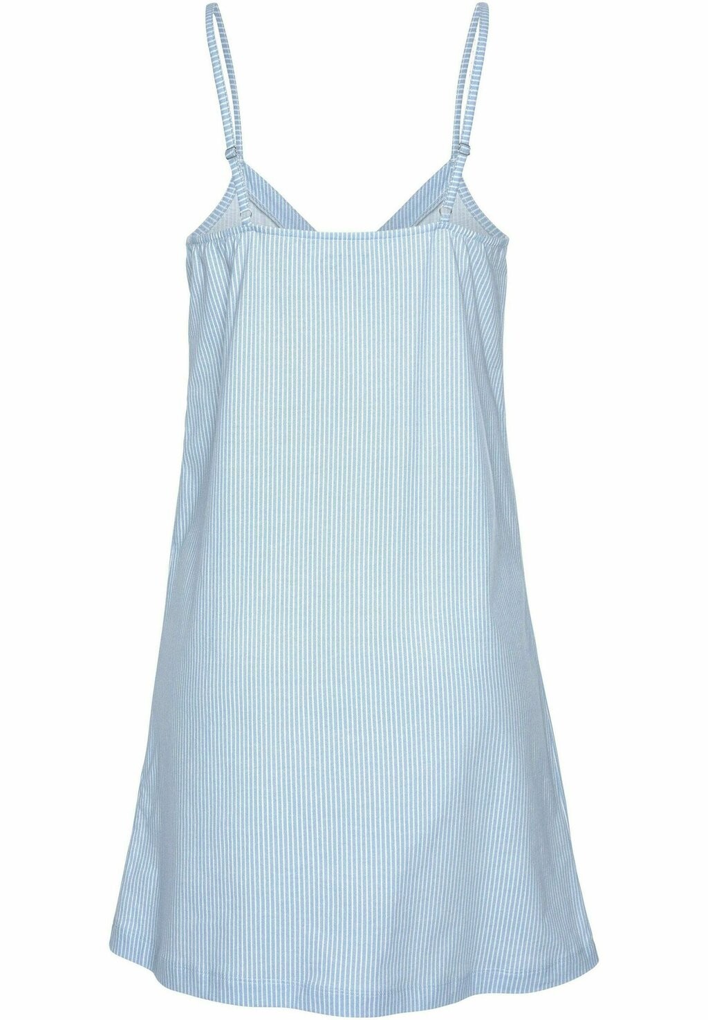 Ночная рубашка LASCANA, сине-белая
Ночная рубашка LASCANA, сине-белая