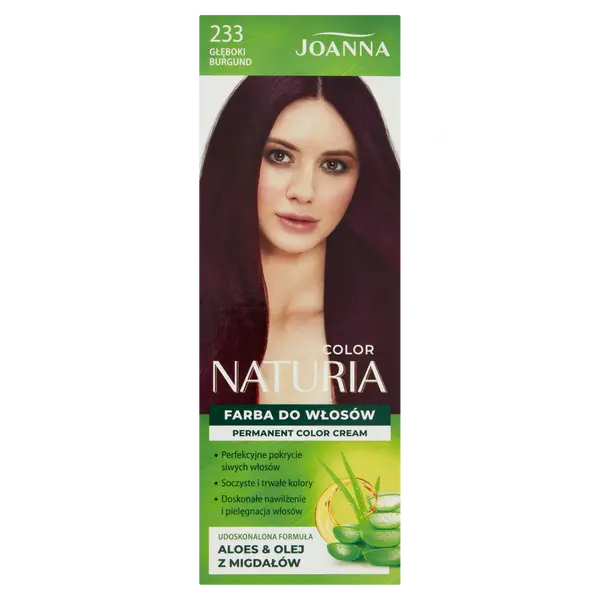 Краска для волос 233 тёмно-бордовый, 1 упаковка. Joanna Naturia color, цвет 233 głęboki burgund
Краска для волос 233 тёмно-бордовый, 1 упаковка. Joanna Naturia color, цвет 233 głęboki burgund