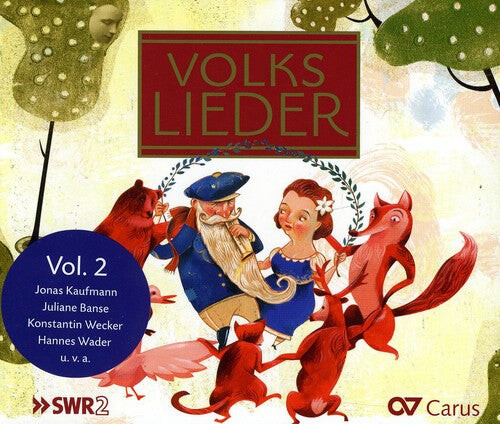 CD диск Kaufmann / Schultze / Mauch / Ruf / Busch / Wader: Volkslieder (German Folk Songs) 2
CD диск Kaufmann / Schultze / Mauch / Ruf / Busch / Wader: Volkslieder (German Folk Songs) 2