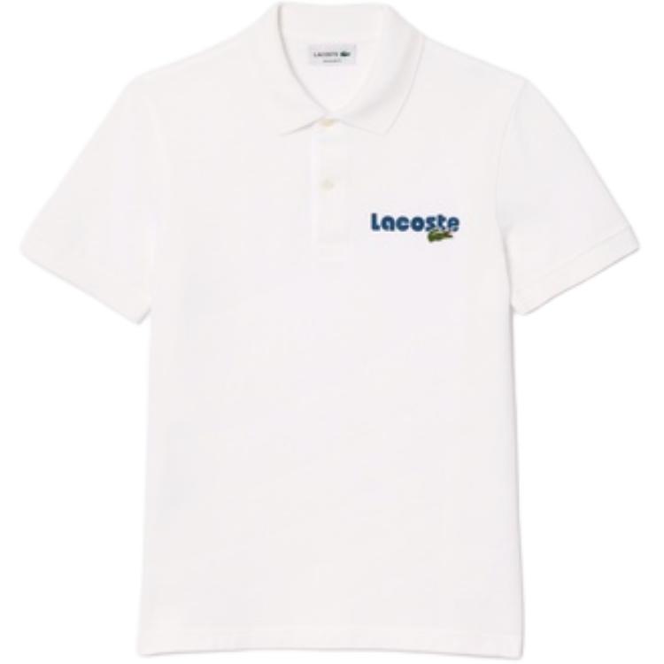 LACOSTE Белая поло для мужчин, Белый, LACOSTE Белая поло для мужчин
LACOSTE Белая поло для мужчин, Белый, LACOSTE Белая поло для мужчин