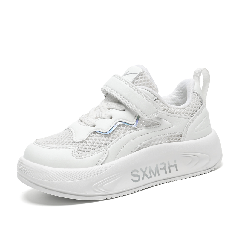 Binary Износостойкие дышащие низкие детские кроссовки для повседневной носки, белые
Binary Износостойкие дышащие низкие детские кроссовки для повседневной носки, белые