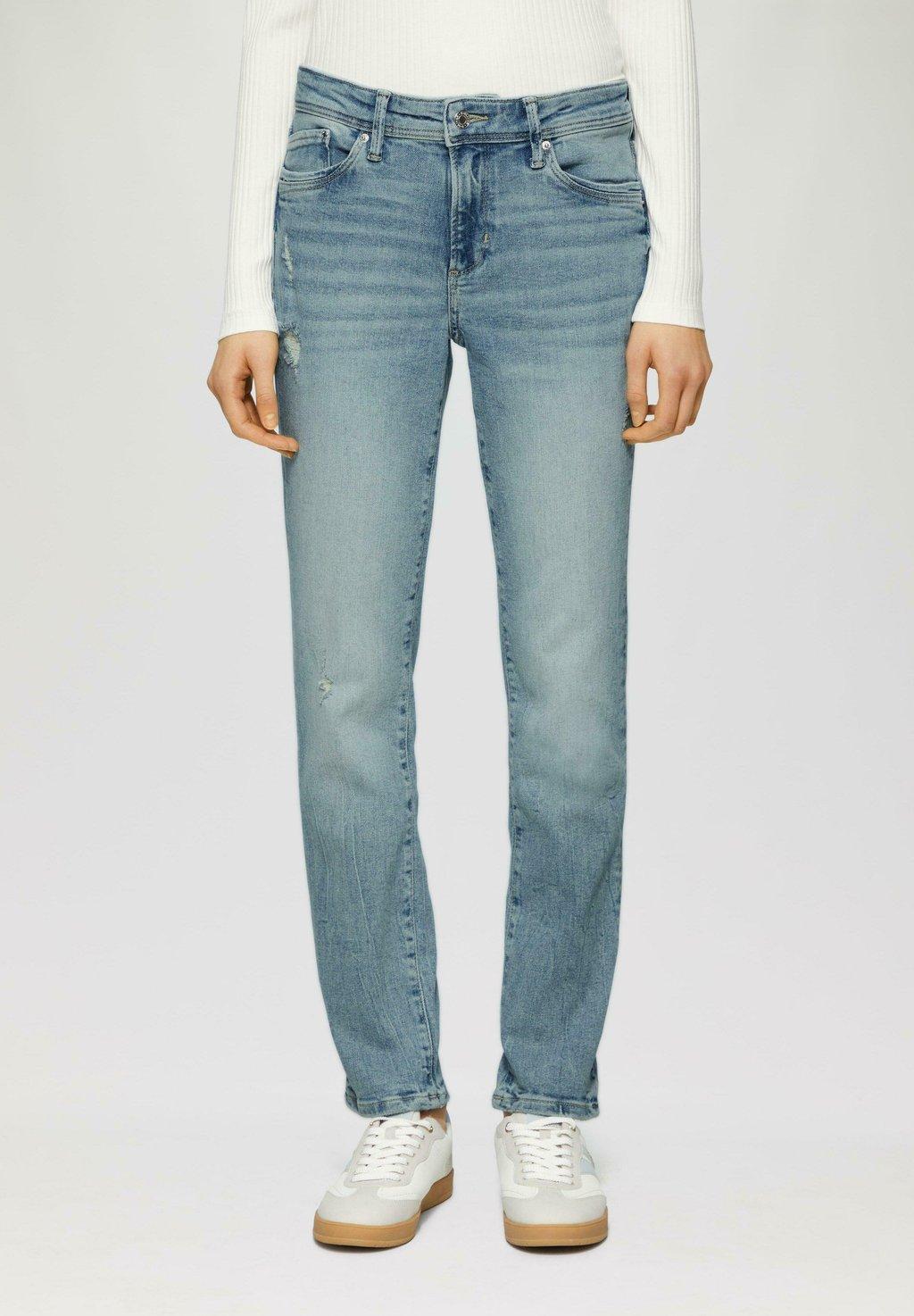 Джинсы облегающего кроя MID RISE USED LOOK s.Oliver, деним
Джинсы облегающего кроя MID RISE USED LOOK s.Oliver, деним