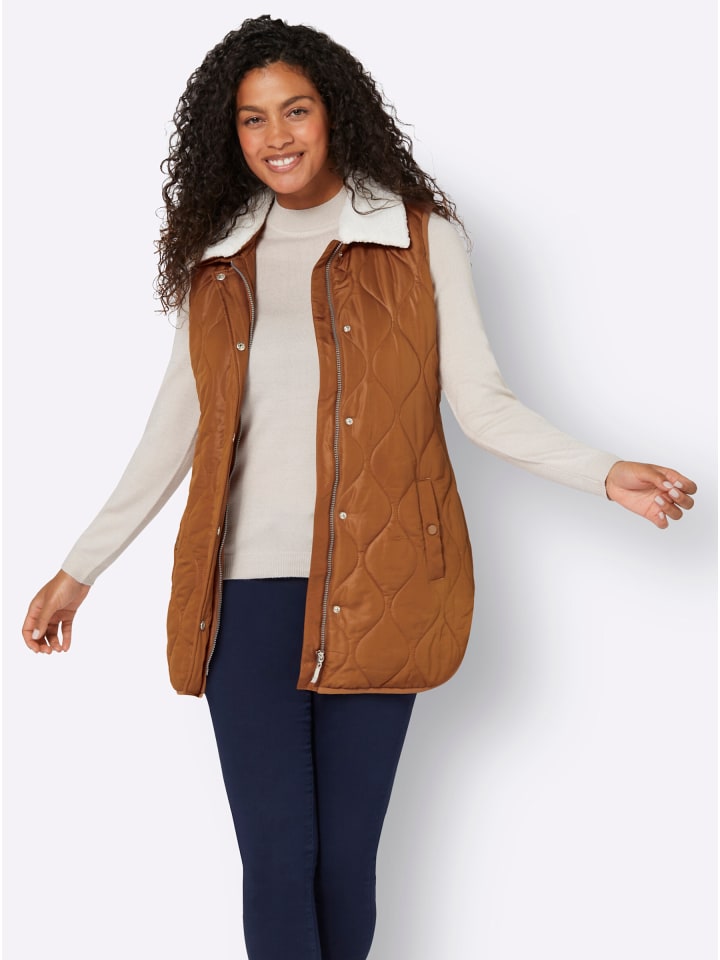 WITT WEIDEN Длинный жилет коньячного цвета
WITT WEIDEN Длинный жилет коньячного цвета