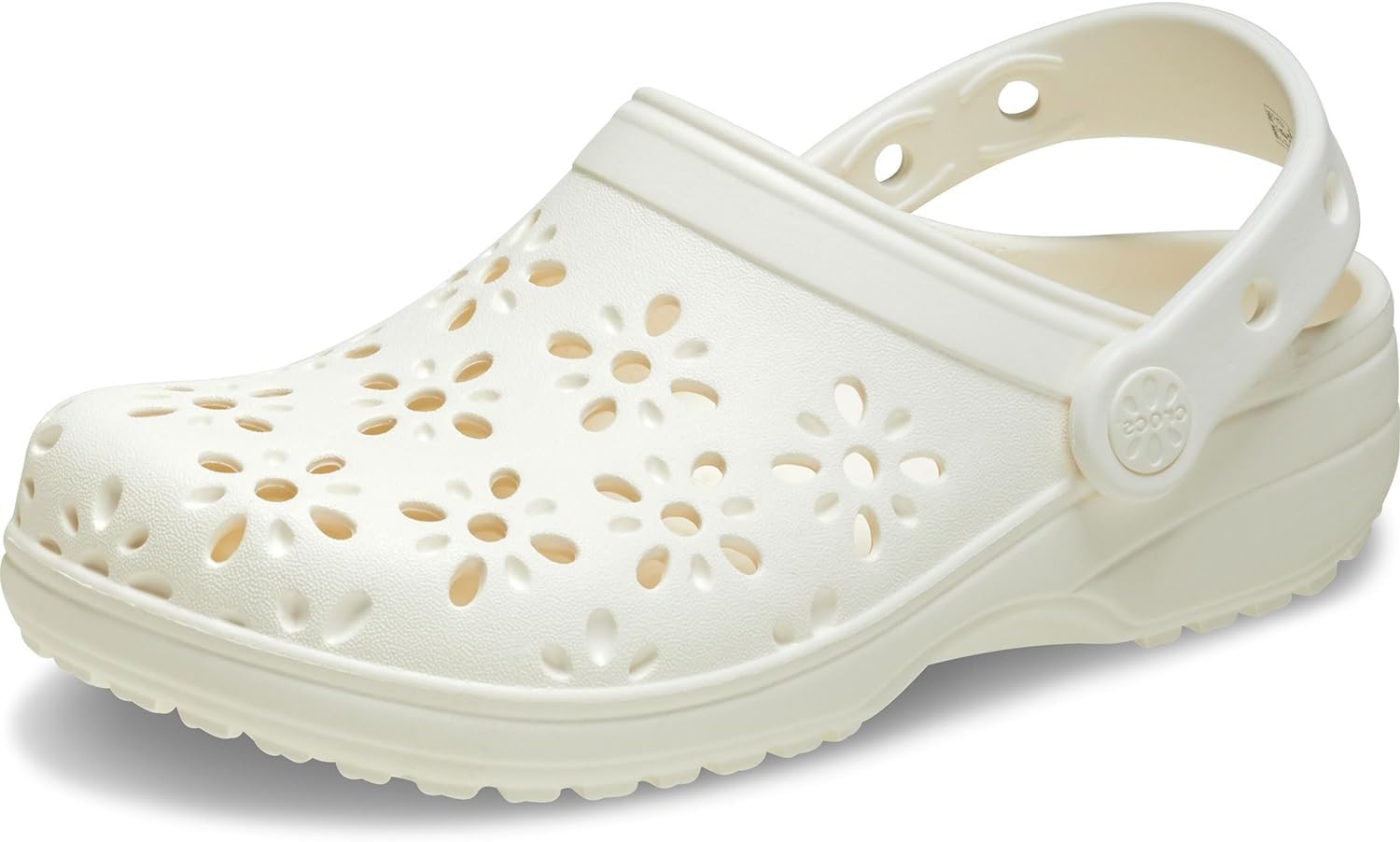 Детские кроксы Crocs с классическим цветочным дизайном, Chalk
Детские кроксы Crocs с классическим цветочным дизайном, Chalk