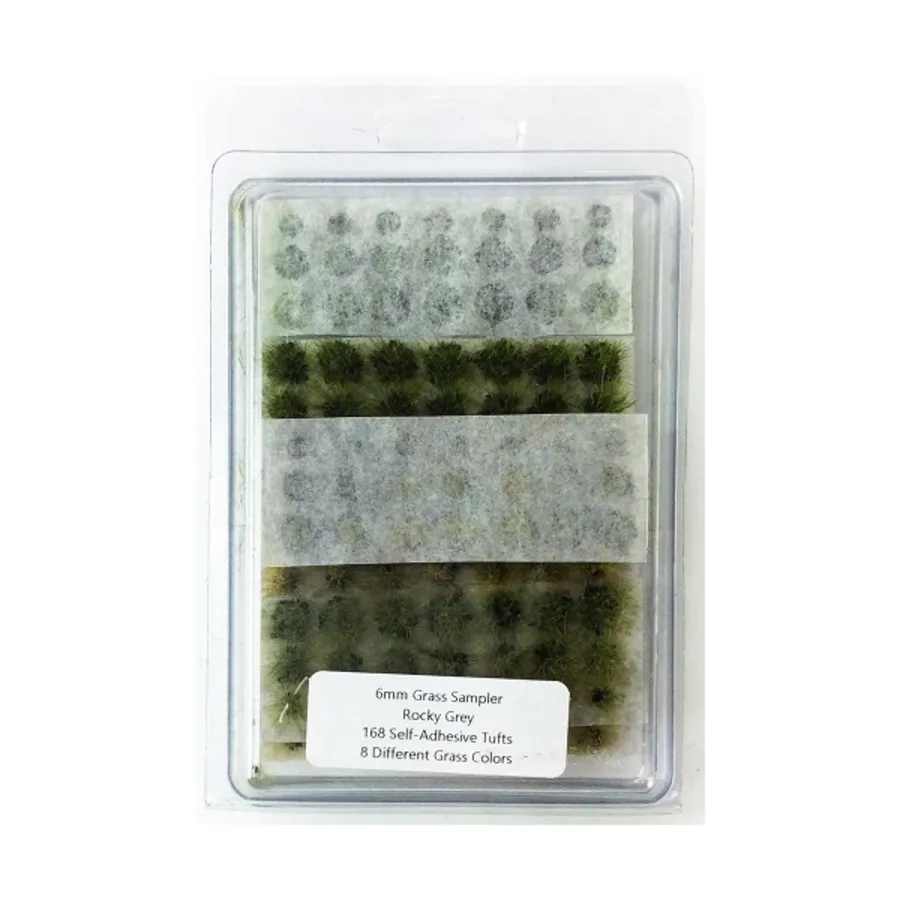 Пробоотборник травы - Rocky Grey, Standard Self-Adhesive Tufts (6mm)
Пробоотборник травы - Rocky Grey, Standard Self-Adhesive Tufts (6mm)
