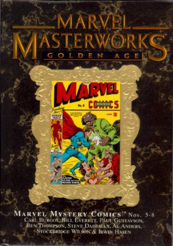 Marvel Masterworks Vol 60 Gold Variant (Golden Age Vol 2) Marvel Myster Comics #5-8 (Marvel Comics)
Marvel Masterworks Vol 60 Gold Variant (Golden Age Vol 2) Marvel Myster Comics #5-8 (Marvel Comics)