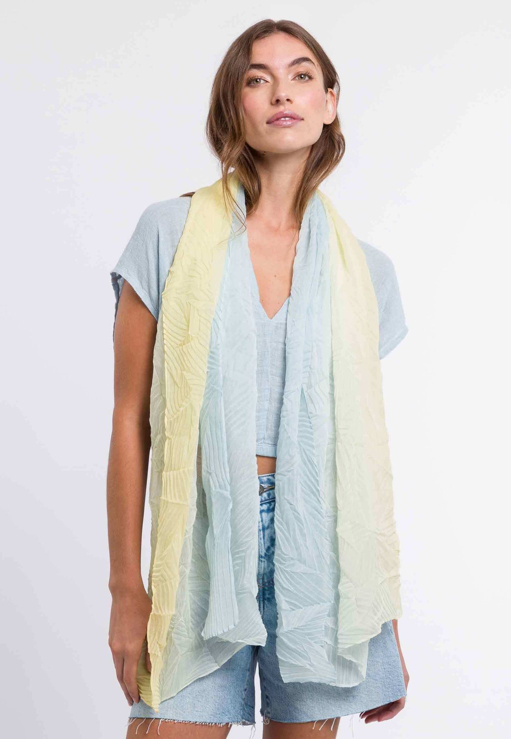 Шарф PLISSEE OMBRE STOLA FRAAS, мята
Шарф PLISSEE OMBRE STOLA FRAAS, мята