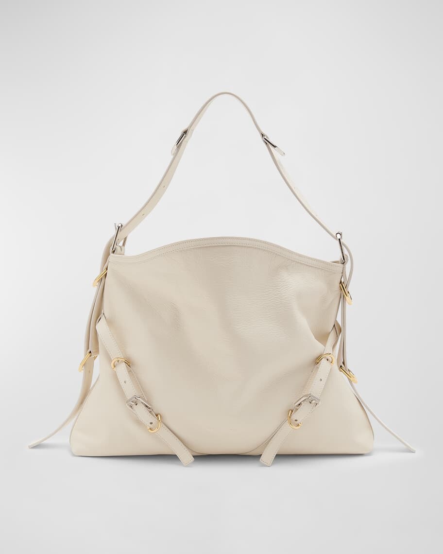 Сумка Voyou среднего размера с пряжкой из мятой кожи Givenchy
Сумка Voyou среднего размера с пряжкой из мятой кожи Givenchy