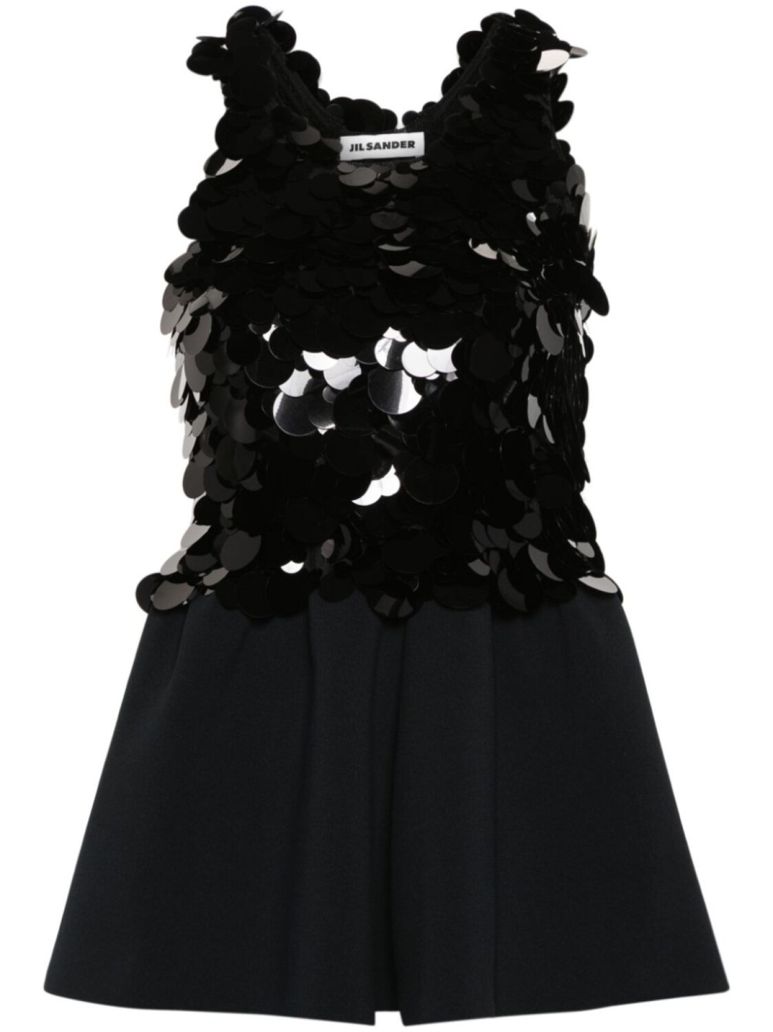 Jil Sander трикотажный топ с пайетками, черный
Jil Sander трикотажный топ с пайетками, черный